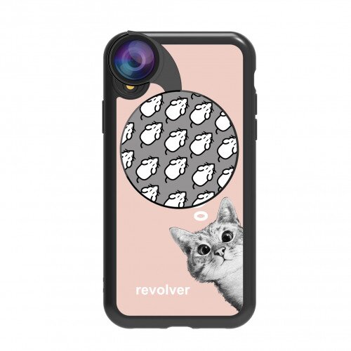 Ztylus iPhone XR Revolver M Series Lens Kit - Sneaky Cat