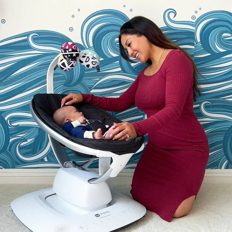 Momma Rue Swing 4moms MamaRoo Multi-motion Swing | MamaRoo Original - Tejar.pk