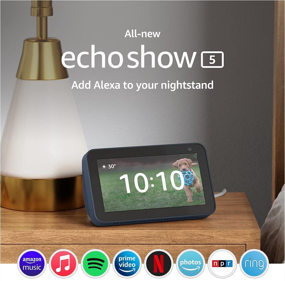 Buy Amazon Echo Show 5 (2nd Gen) Smart Display with Alexa online in ...