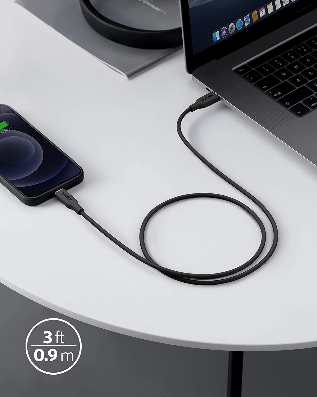 Anker 643 USB-C to USB-C Cable (Flow, Silicone) - Anker US