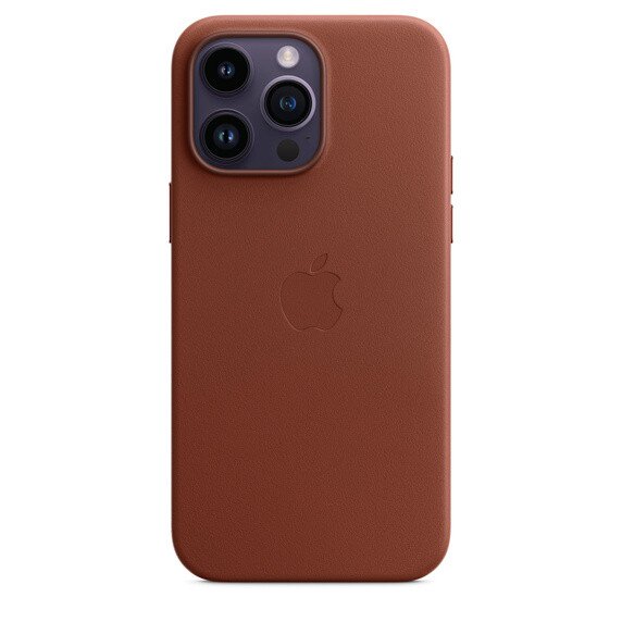 Buy Apple iPhone 14 Pro Max Leather Case with MagSafe - Umber online in ...