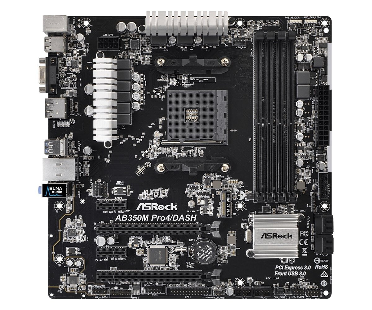 Buy ASRock AB350M Pro4/DASH Motherboard online in Pakistan Tejar.pk