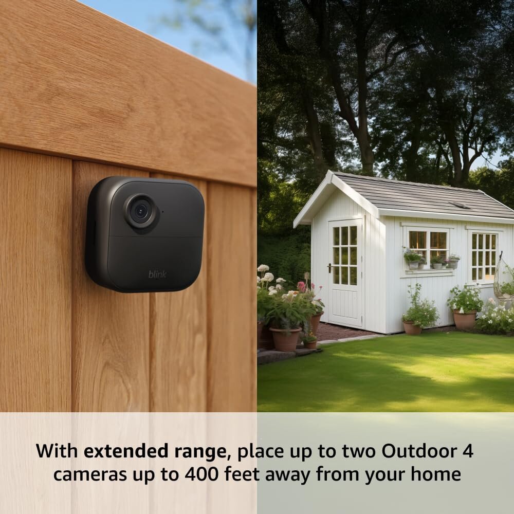 Buy Blink Outdoor 4 (4th Gen) Wireless Smart Security Camera with Sync ...