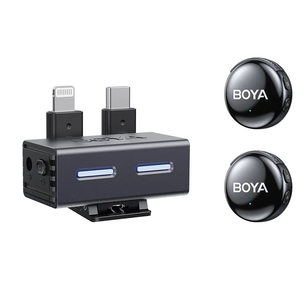 Buy BOYA BOYALINK 3 | AI-Powered Button-Sized Wireless Microphone ...