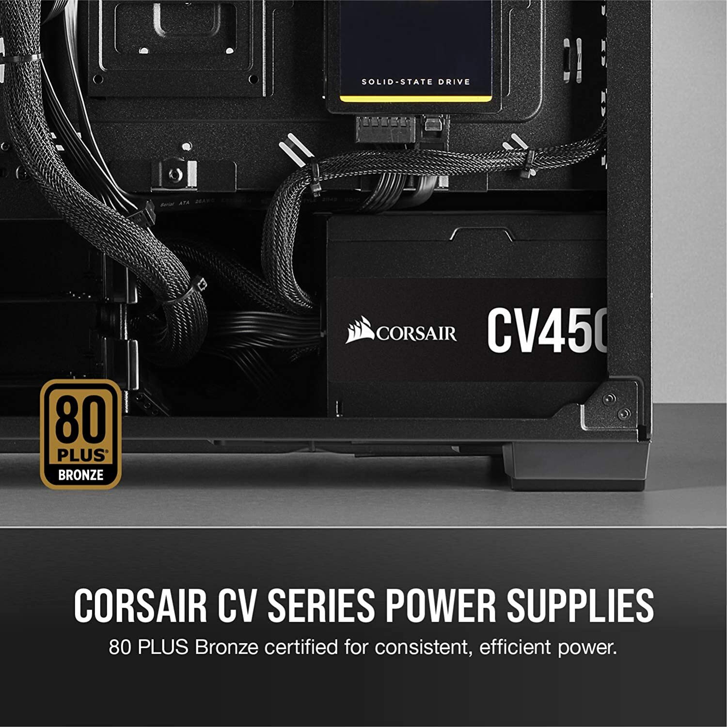 Buy Corsair Cv Series 80 Plus Bronze Certified Power Supply Online In Pakistan Tejar Pk
