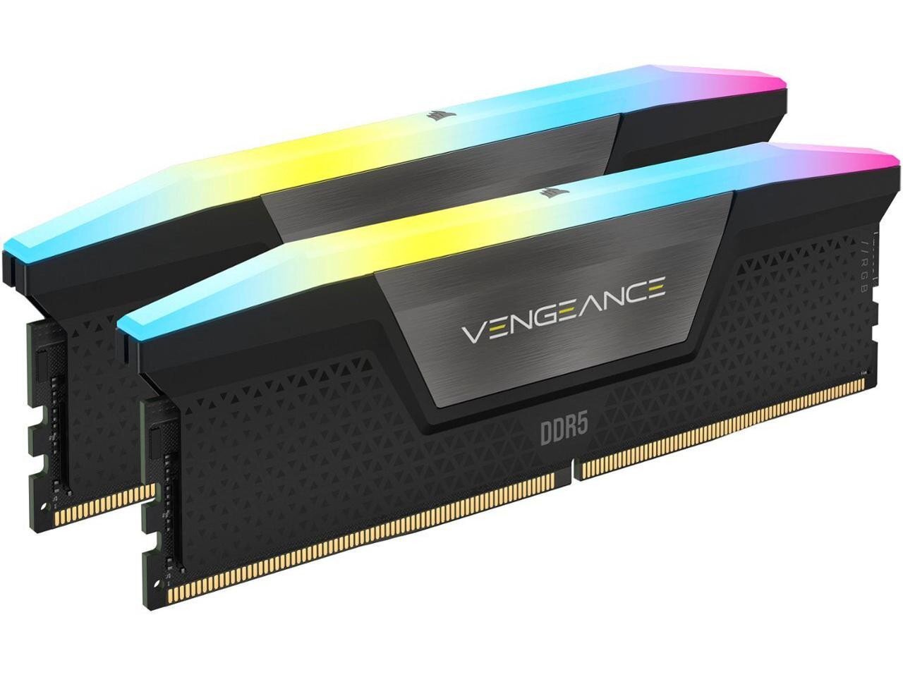 Buy Corsair Vengeance RGB 64GB (2x32GB) DDR5 DRAM 5600MT/s CL40 Memory ...