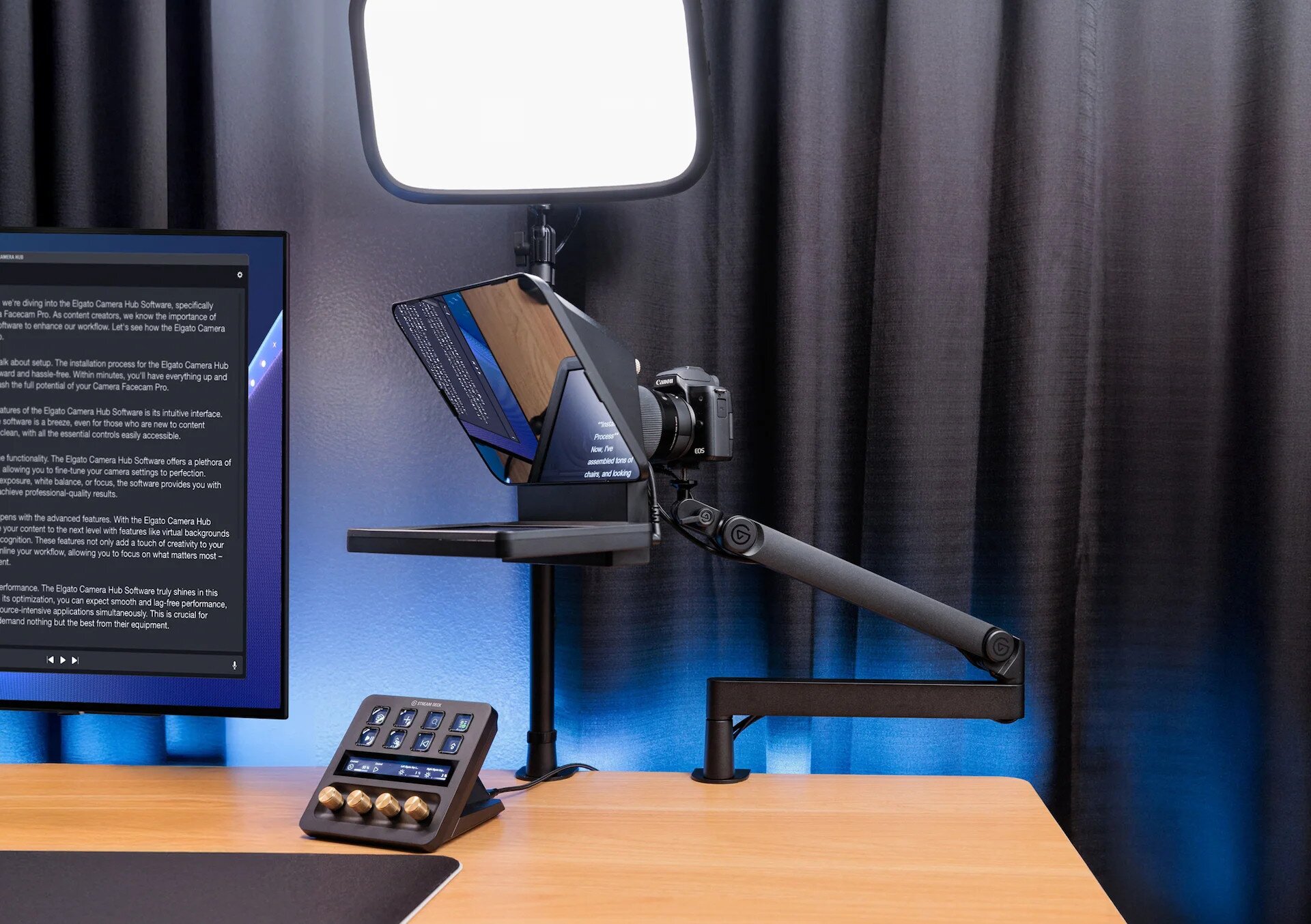 Screen Prompter Buy Elgato Prompter All in One Teleprompter with Built-in Screen online ...