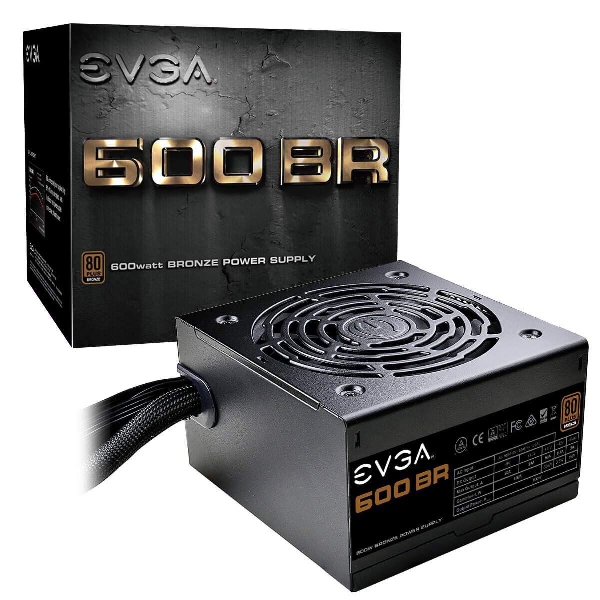 Buy EVGA 600 BR 80+ BRONZE Power Supply - 600W online in Pakistan - Tejar.pk