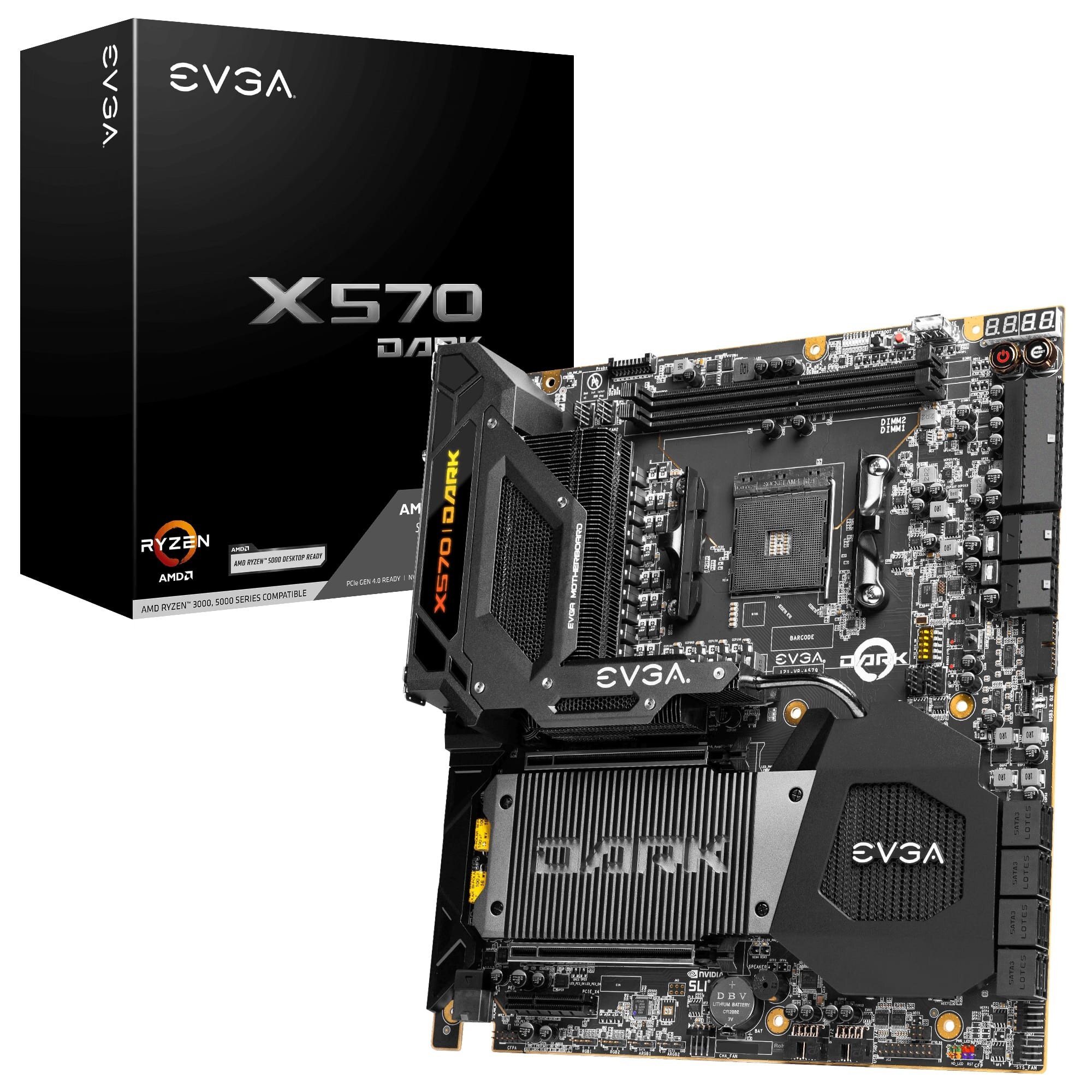 Buy EVGA X570 DARK AMD Motherboard online in Pakistan Tejar.pk