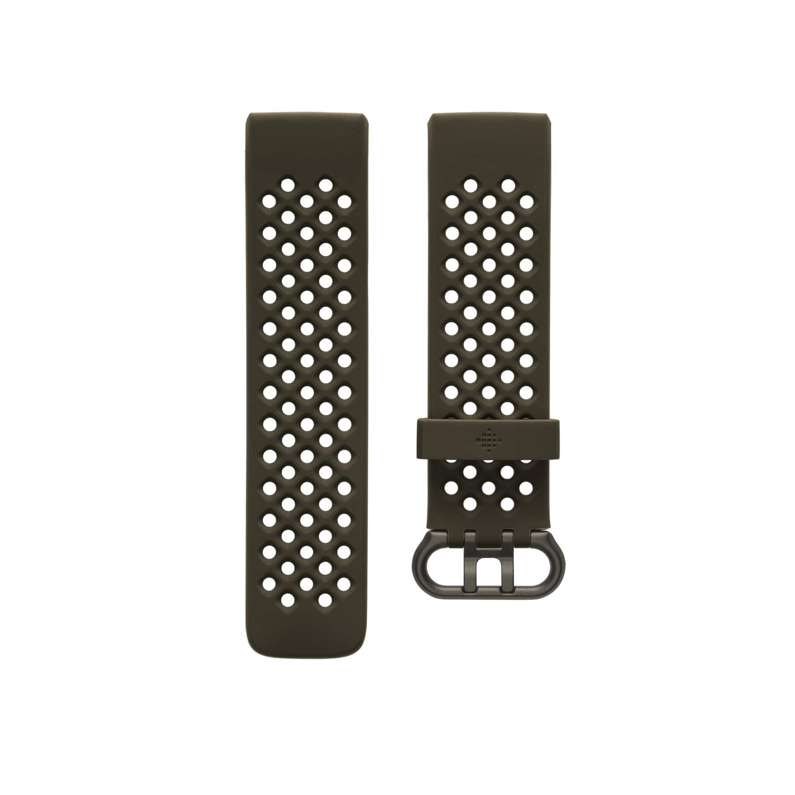 Buy Fitbit Charge 4 & Charge 3 Sport Band - Large - Evergreen online in ...