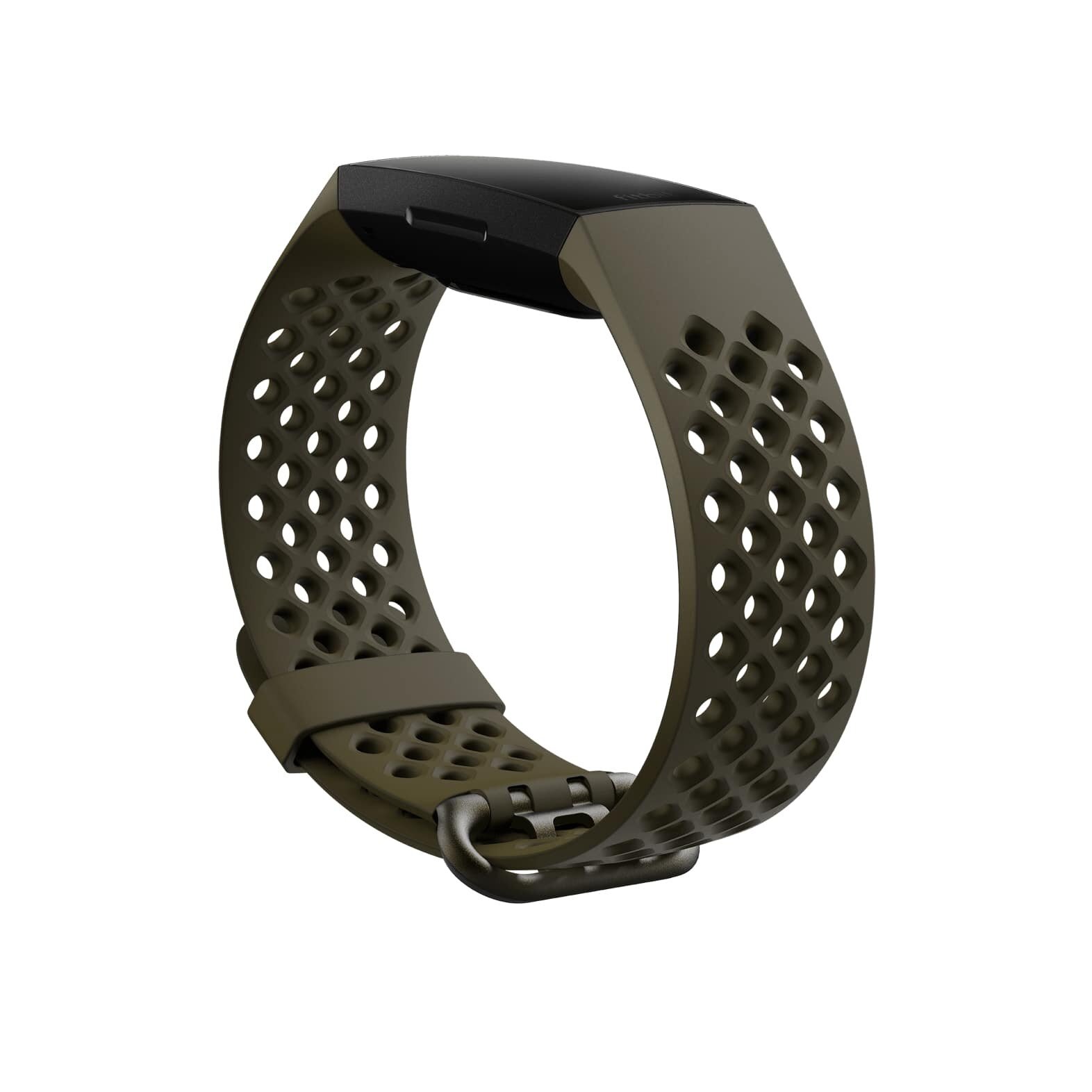 Buy Fitbit Charge 4 & Charge 3 Sport Band - Large - Evergreen online in ...