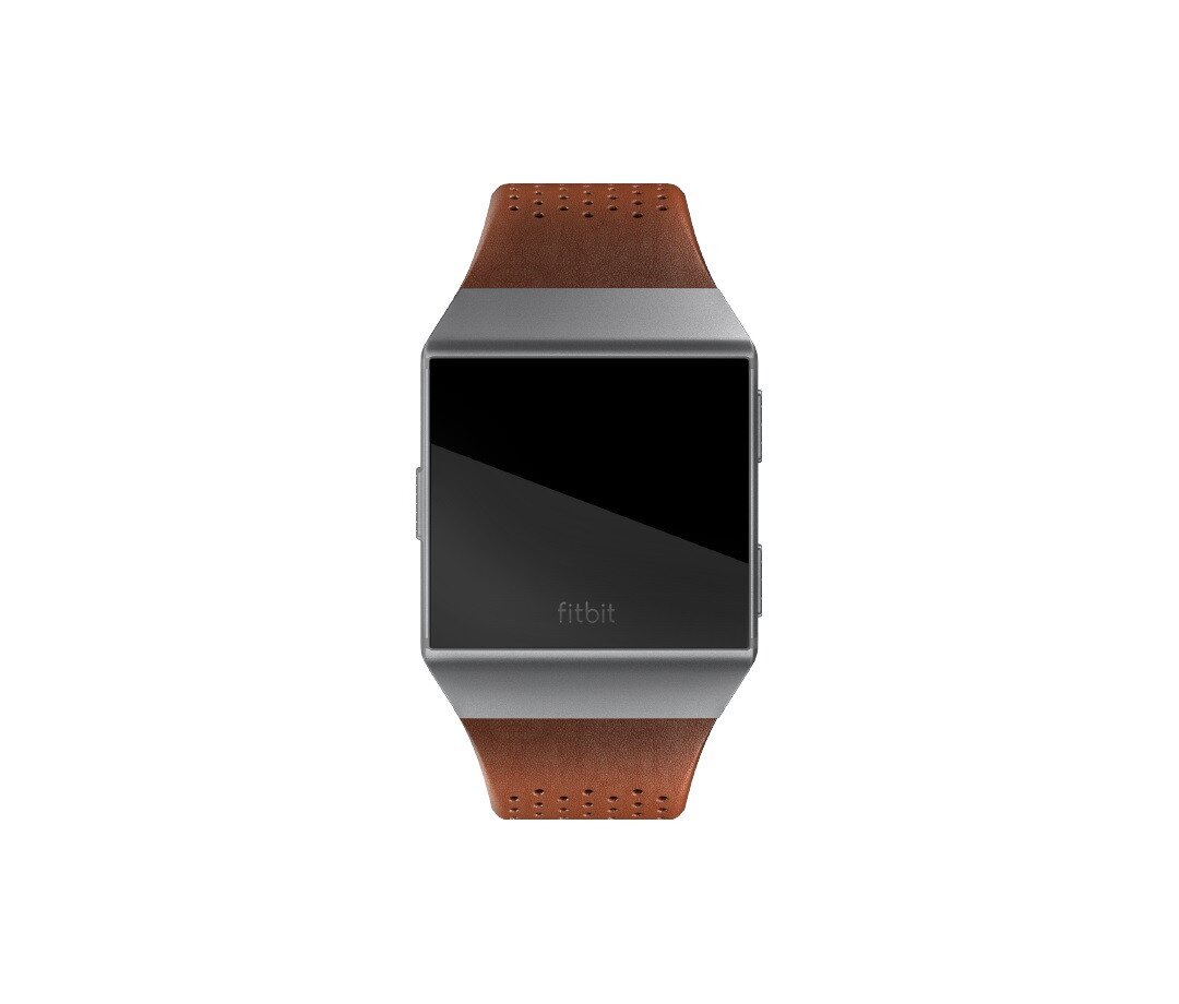 fitbit ionic perforated leather band