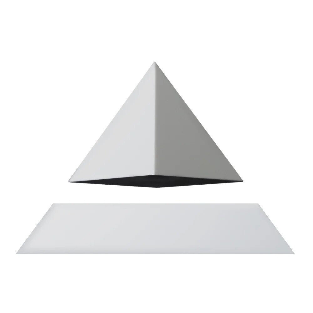 Buy Flyte Py Levitating Pyramid - White (with light) - White online in ...