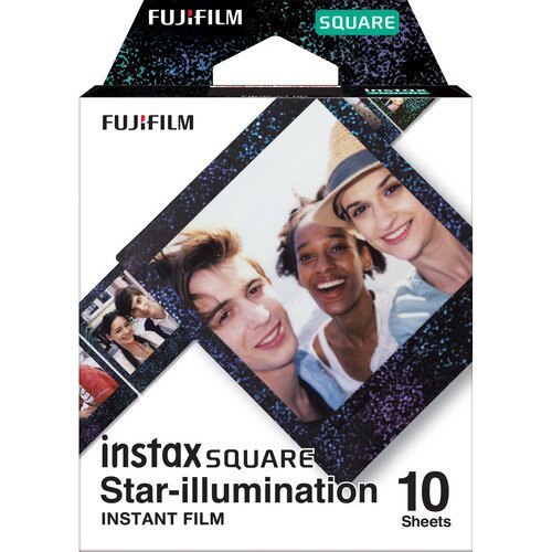 Fujifilm Instax Square Monochrome Instant Film (16671332) - Moment