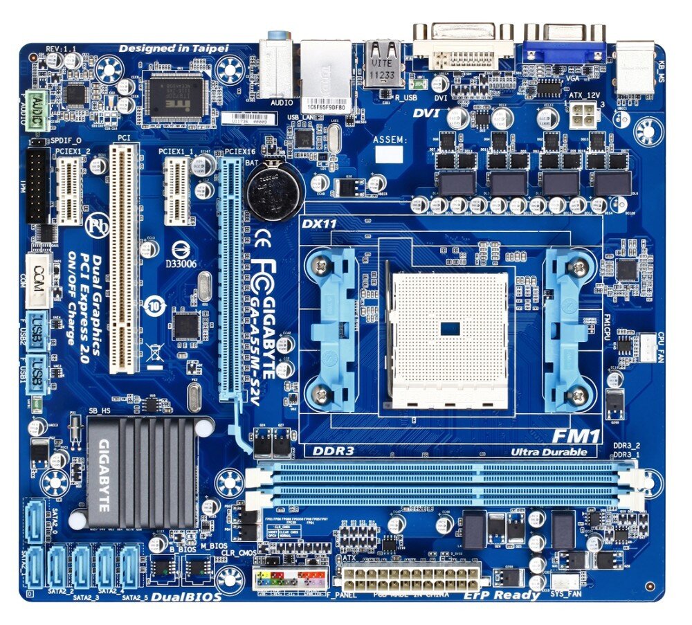 Buy Gigabyte GA-A55M-S2V Motherboard online in Pakistan - Tejar.pk