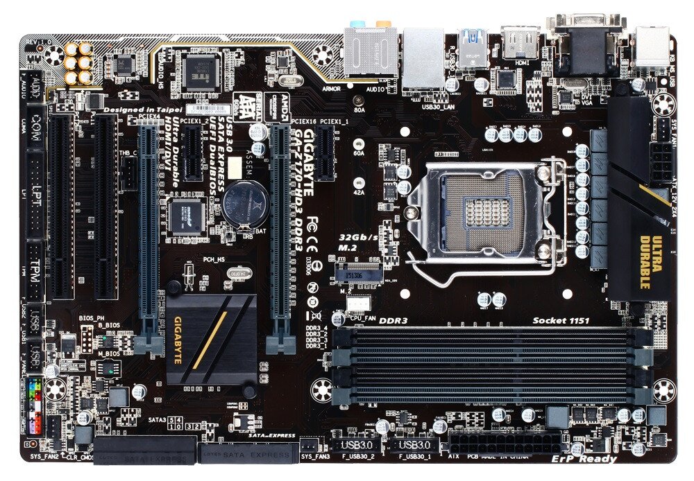 Buy Gigabyte GAZ170HD3 DDR3 Motherboard online in Pakistan Tejar.pk