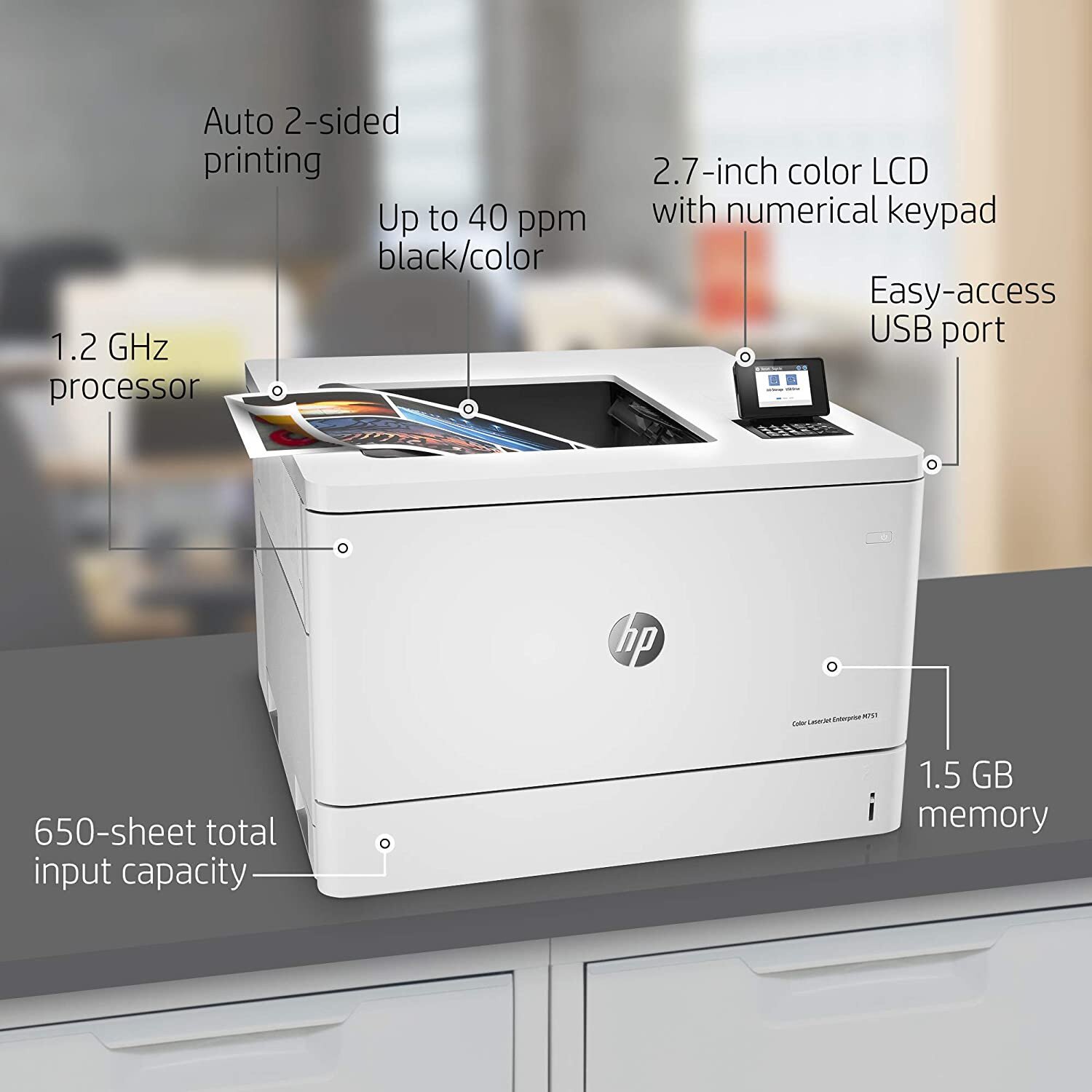 m751dn printer