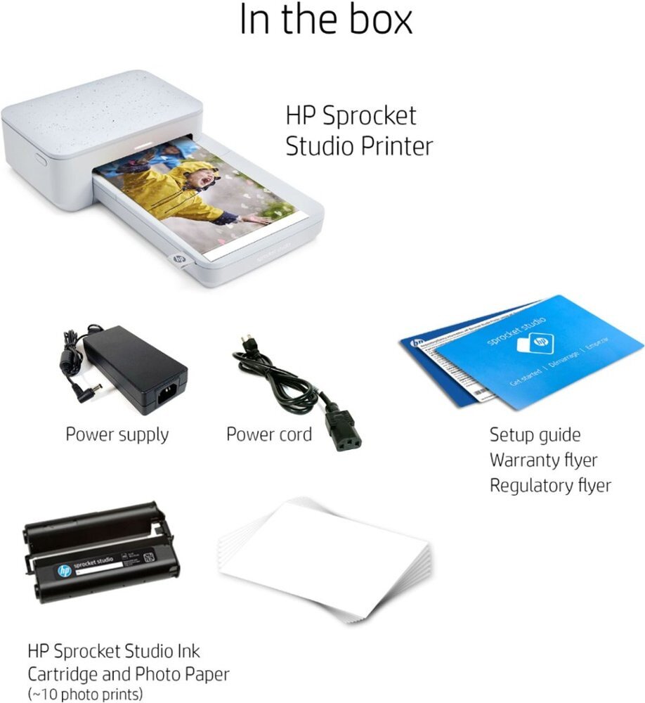 does hp sprocket use ink