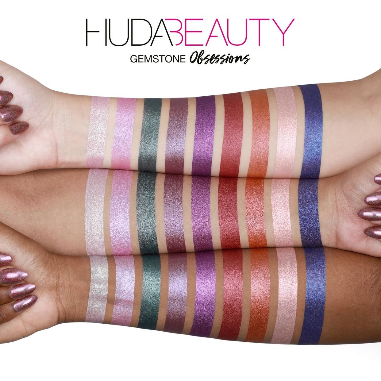 Buy Huda Beauty Obsessions Eyeshadow Palette Gemstone online in