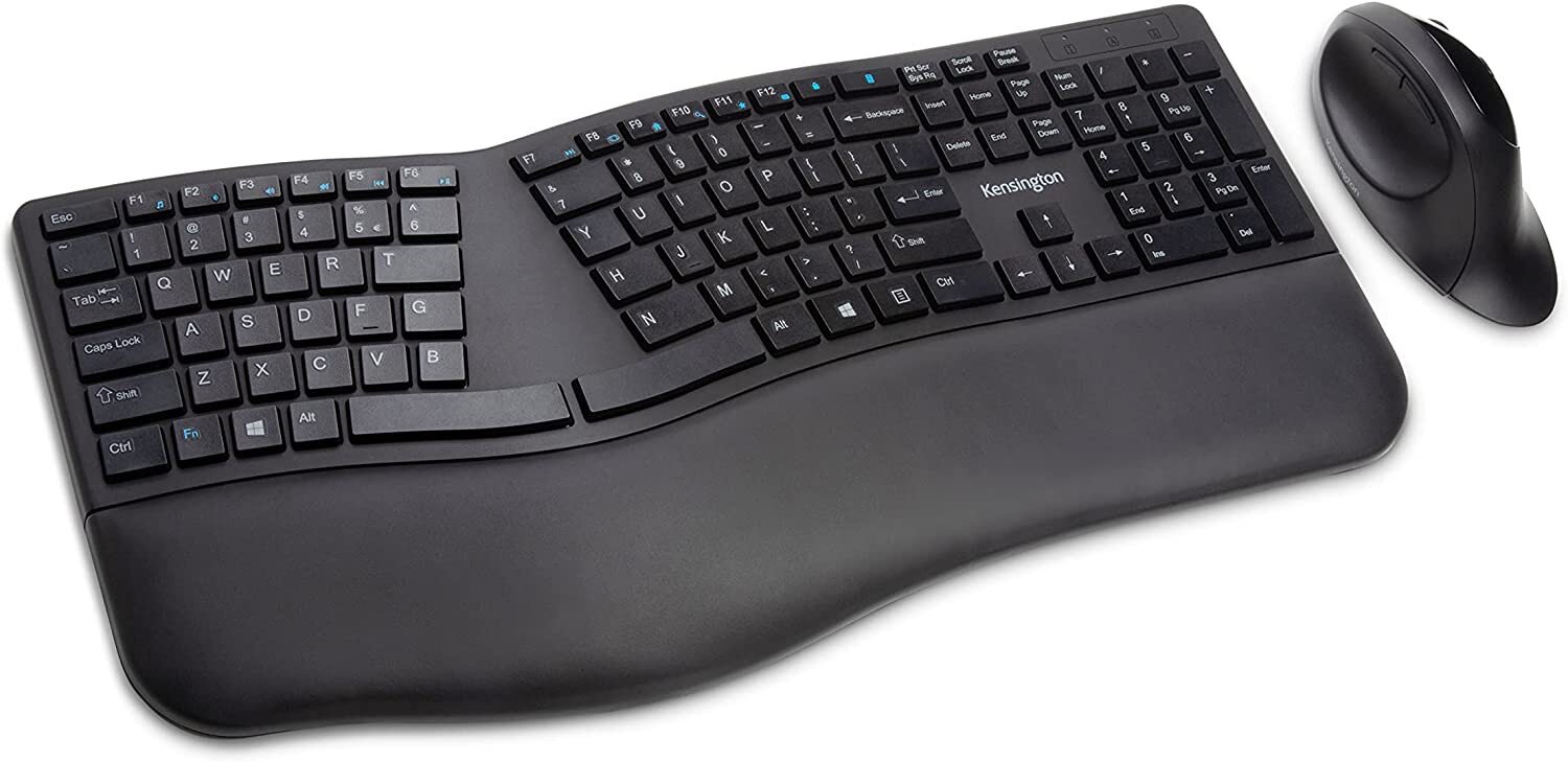 Buy Kensington Pro Fit Ergo Wireless Keyboard and Mouse online in