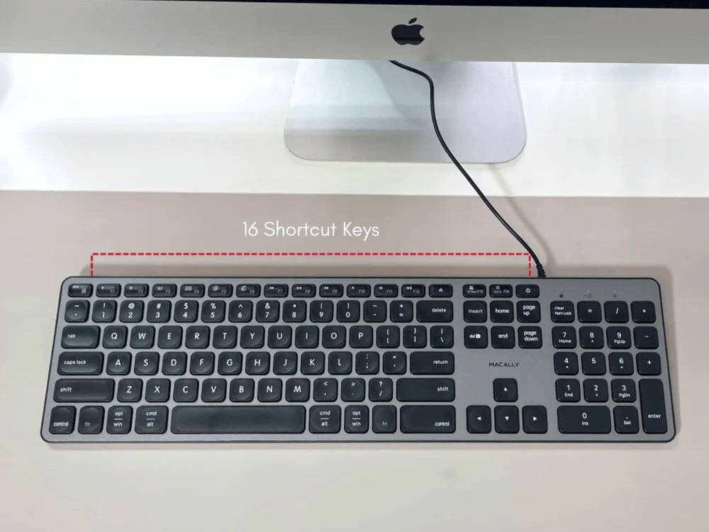 Buy Macally Wired USB Keyboard for Mac / PC online in Pakistan - Tejar.pk