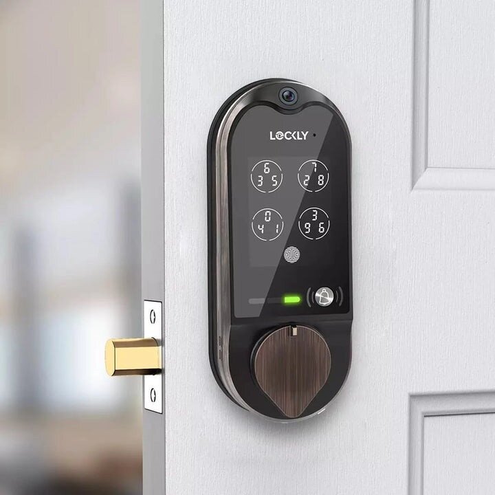Lockale Camera Buy Lockly Vision The First-Ever Doorbell Camera Smart Lock - Venetian ...