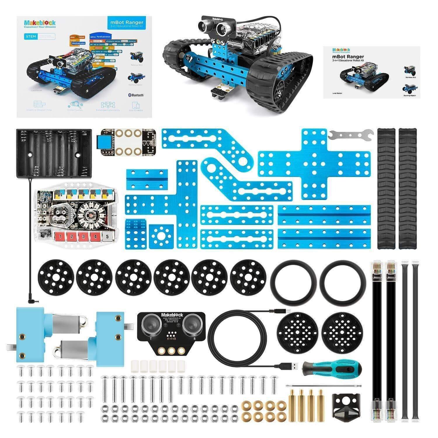 Buy Makeblock mBot Ranger 3-in-1 Programmable Building Robotic Kit Toys ...