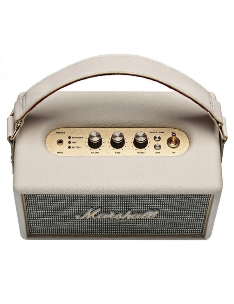 Buy Marshall Kilburn Portable Bluetooth Speaker Cream online in