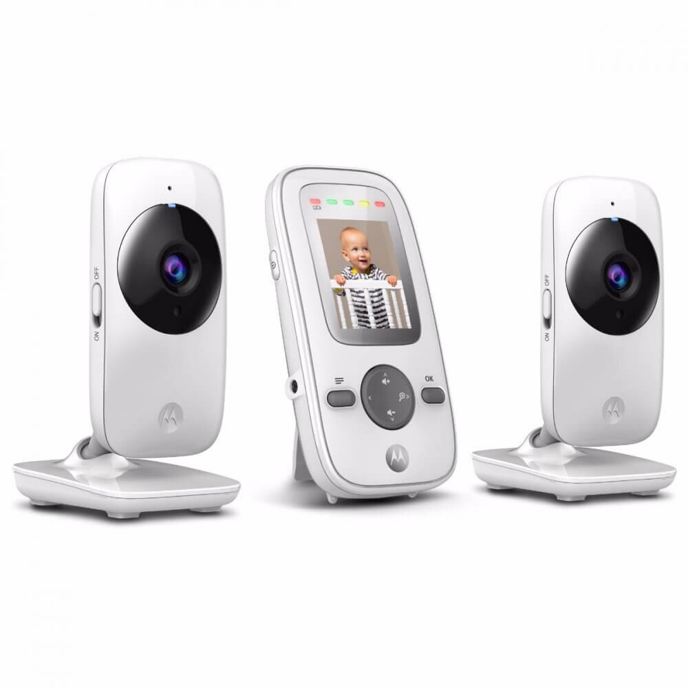 motorola video baby monitor with 2 cameras
