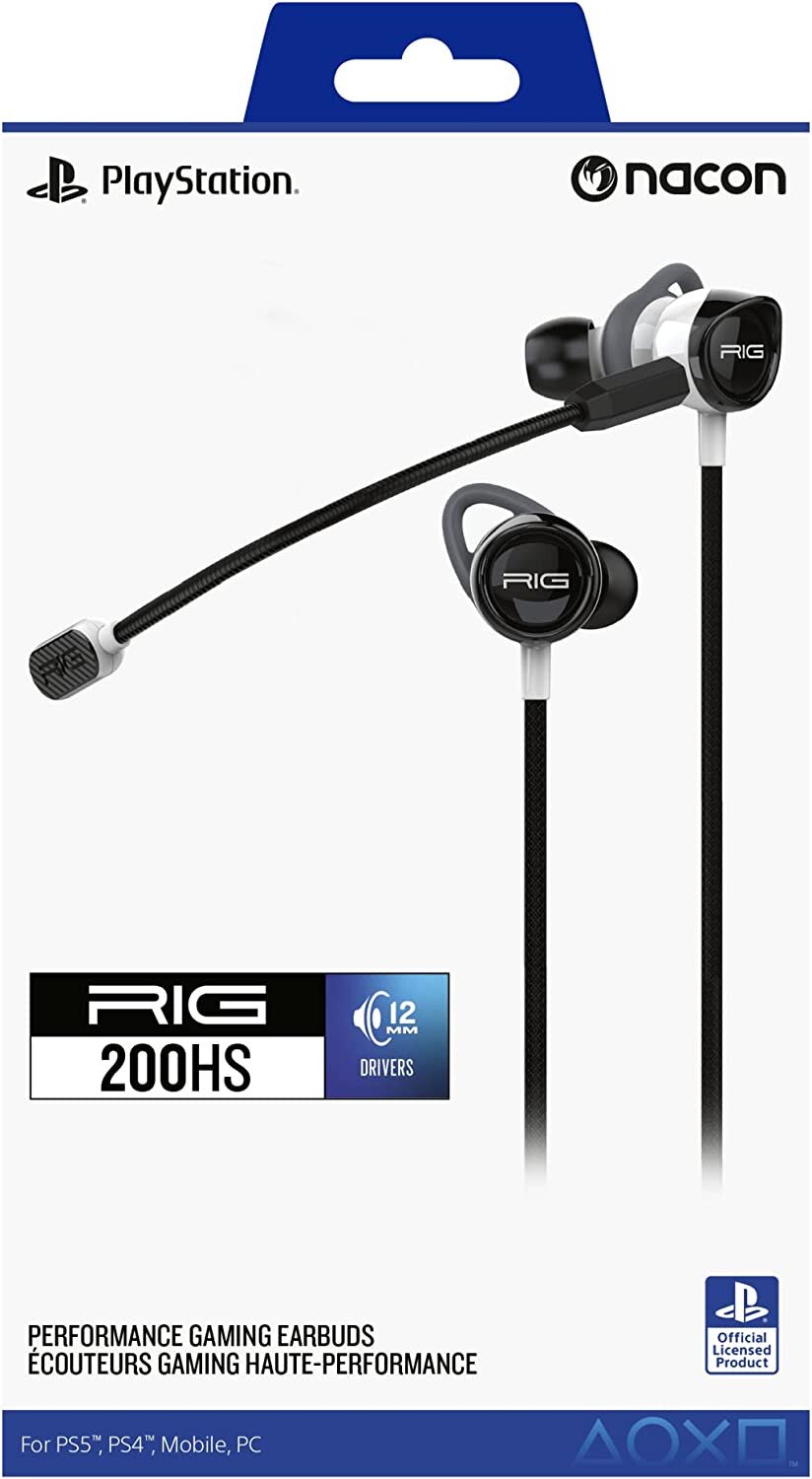 Buy NACON RIG 200HSW Wired Gaming Earbuds with Microphone online in