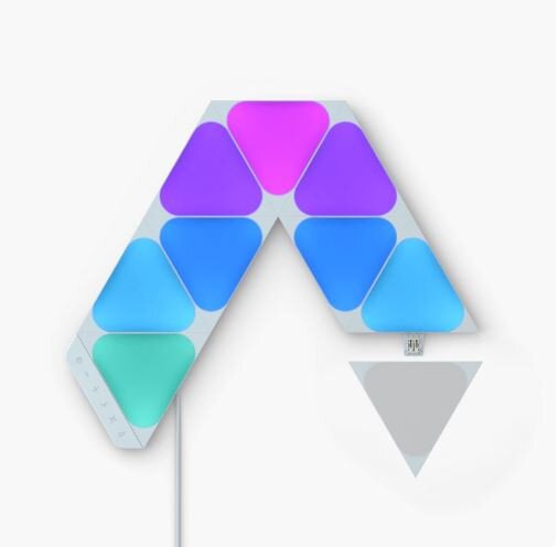 Buy Nanoleaf Shapes Mini Triangles Smarter Kit 9 Panels online in ...