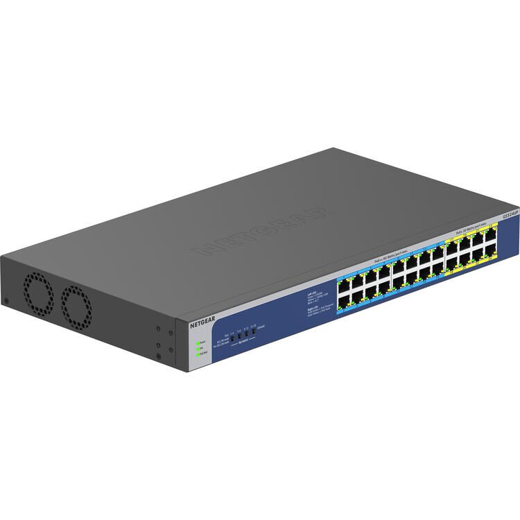 Buy NETGEAR 24-Port Gigabit Ethernet High-Power PoE+ Unmanaged Switch ...