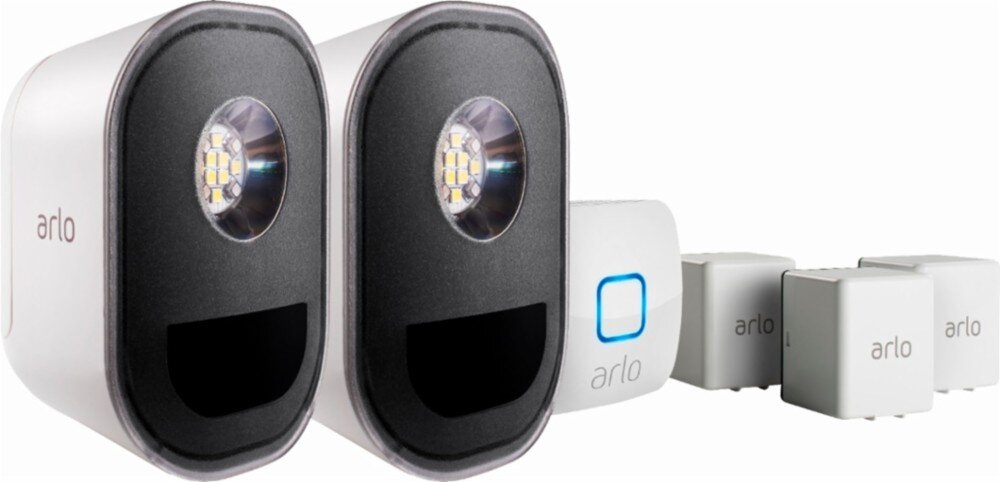 Buy Arlo Security Light System with 2 Wire-Free Smart ...