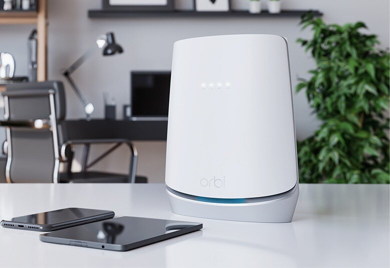 Netgear Rx4200 Router Buy NETGEAR AX4200 Orbi Tri-Band WiFi 6 Mesh Router with Built-in Cable ...