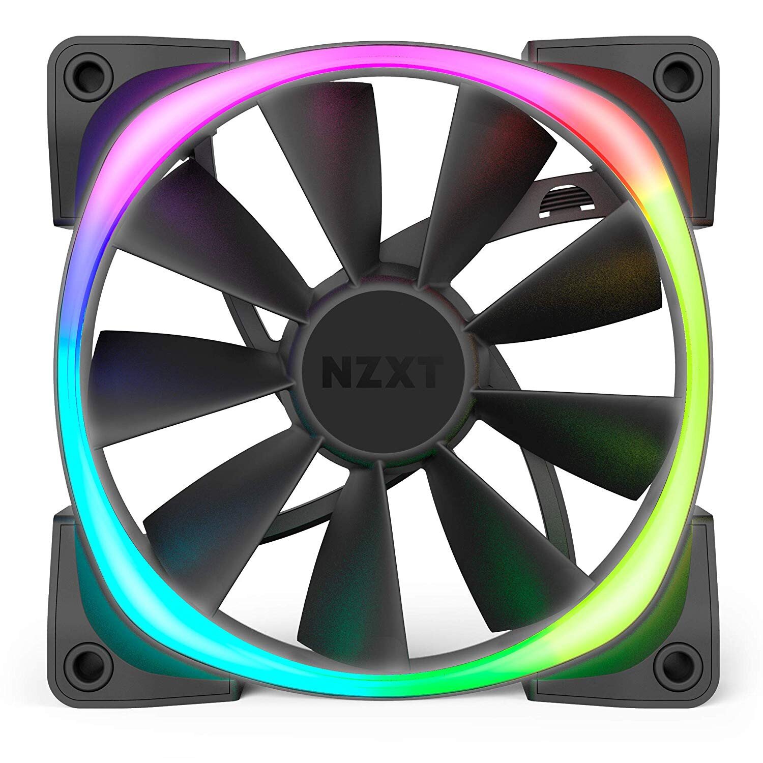 Buy NZXT Aer RGB 2 Starter Kit RGB Fans with HUE 2 Controller - 120mm x ...