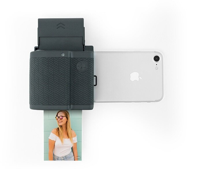 Instant Photo Printer for iPhone Cool Grey PW310001-CG Prynt Pocket 