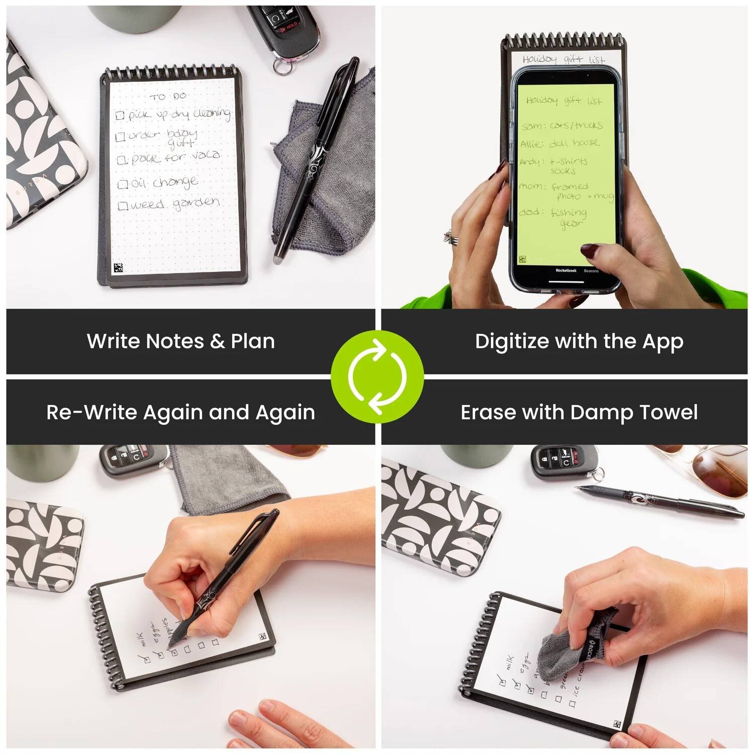 Rocket Notebook Mini Buy Rocketbook Mini Reusable and Erasable (Next Gen) online in Pakistan ...