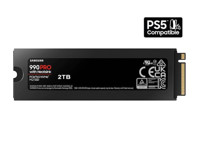 Buy Samsung 990 PRO PCIe 4.0 NVMe SSD with Heatsink 2TB online in