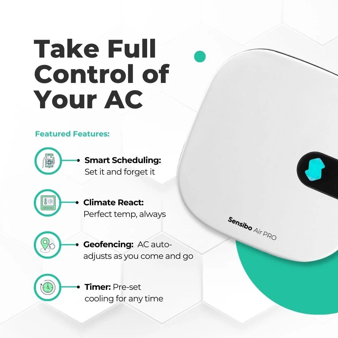Buy Sensibo Air Pro Smart AC Controller - Starter Kit online in ...