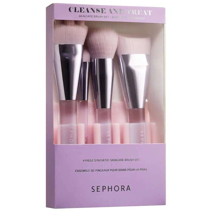 Buy SEPHORA COLLECTION Cleanse and Treat Skincare Brush Set online in