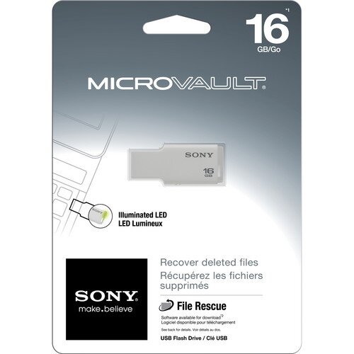 Micro Vault Usb Buy Sony MicroVault USB Flash Drive - 16GB online in Pakistan - Tejar.pk