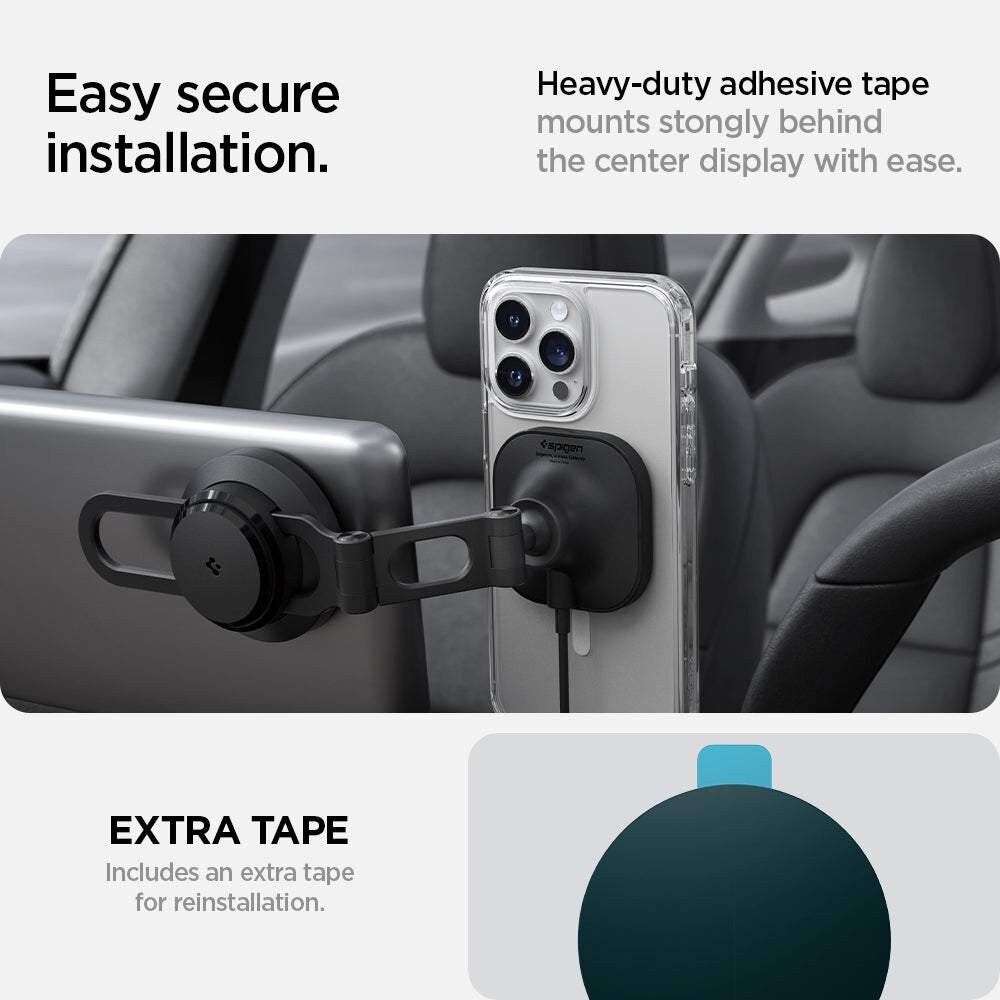 Buy Spigen OneTap Pro MagSafe Car Mount + Charger for Tesla Models