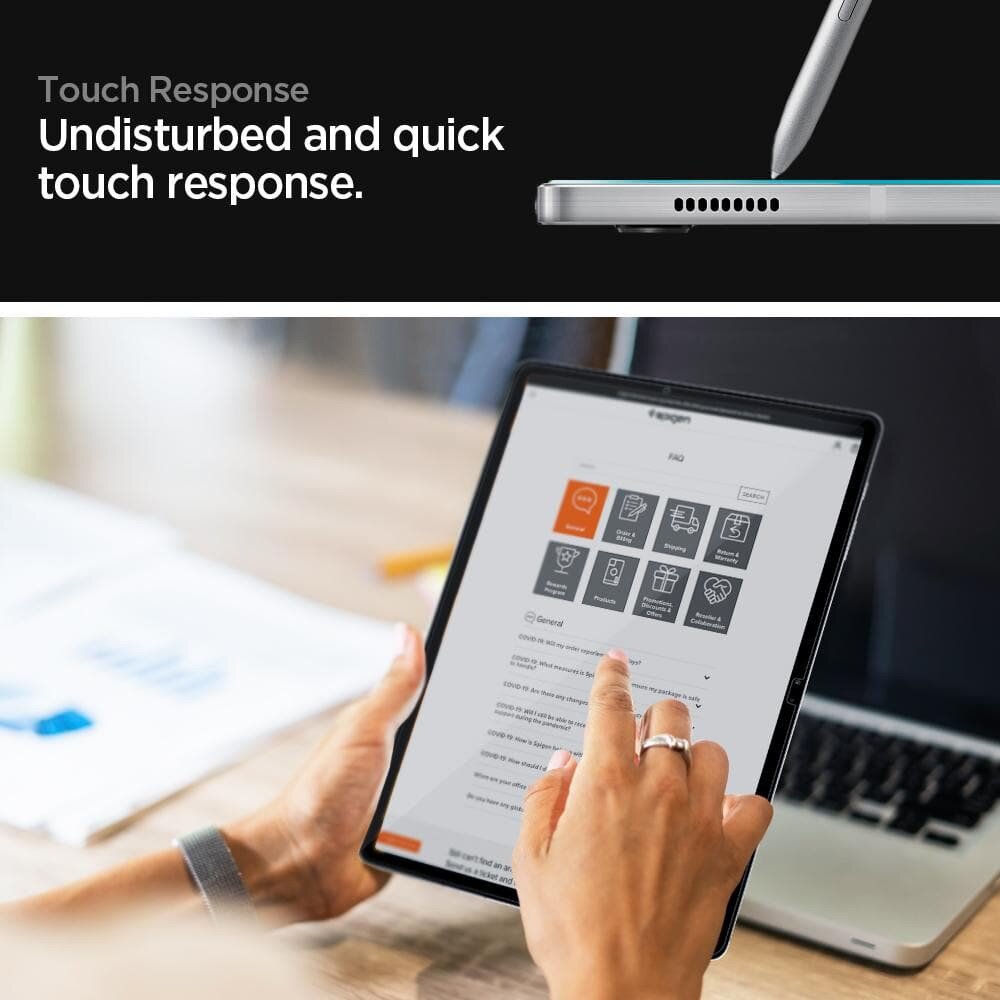 Buy Spigen Screen Protector EZ FIT GLAS.tR for Galaxy Tab S8 Plus / S7