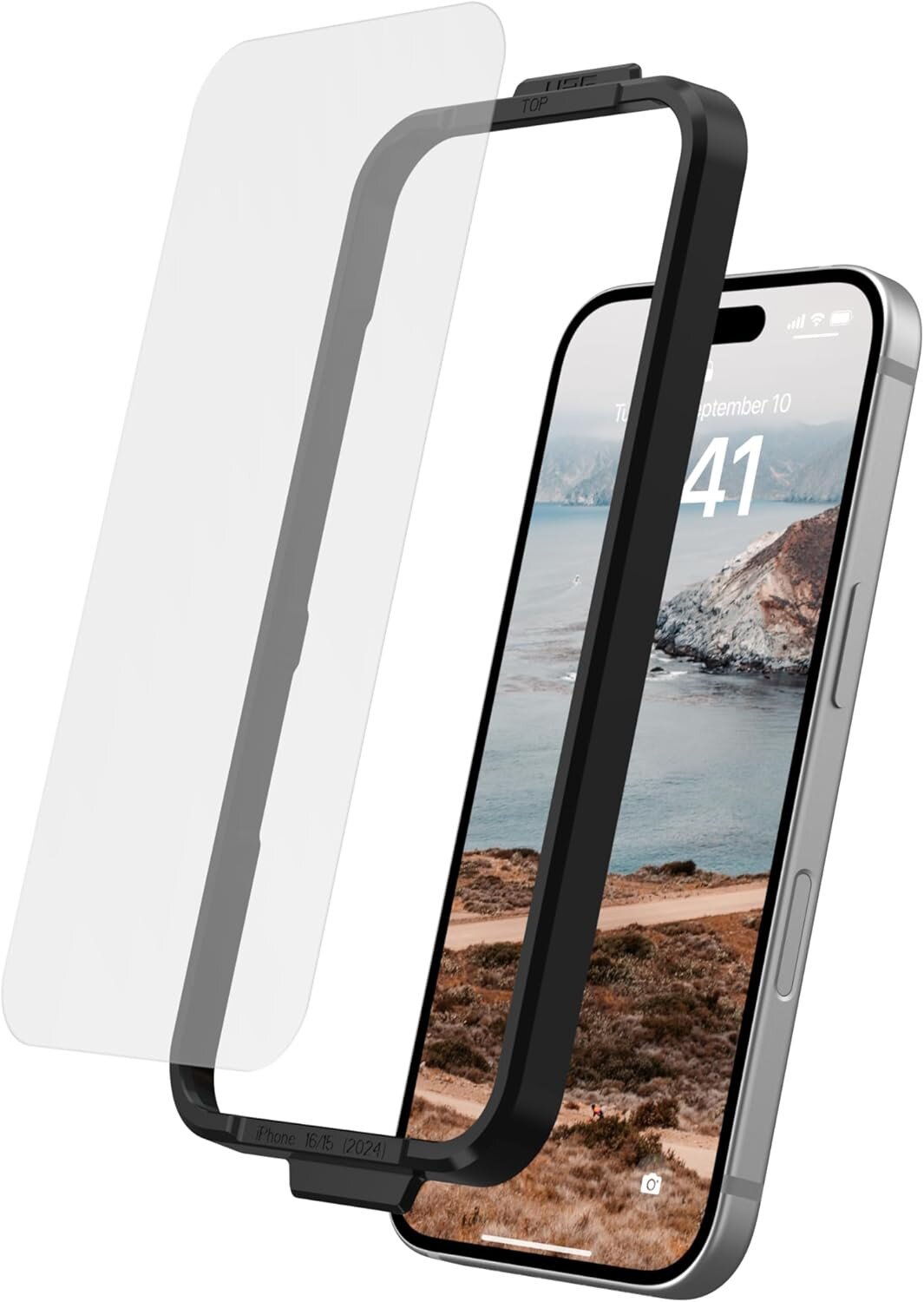 Panzer Glass, Salvadisplay per iPhone 16 Pro Max con filtro privacy UWF