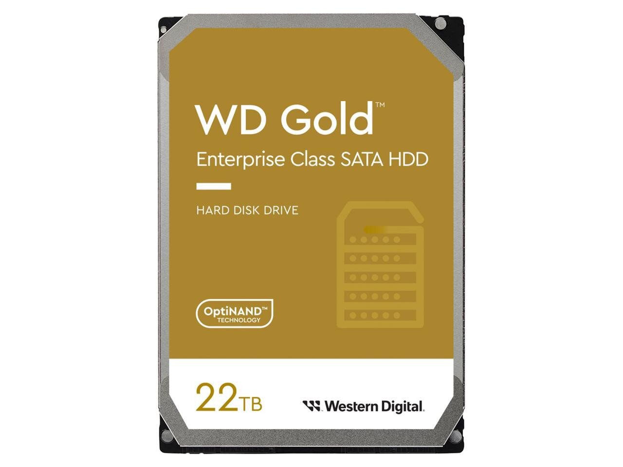 Buy WD Gold Enterprise Class SATA Hard Drive - 512MB - 22TB online in ...